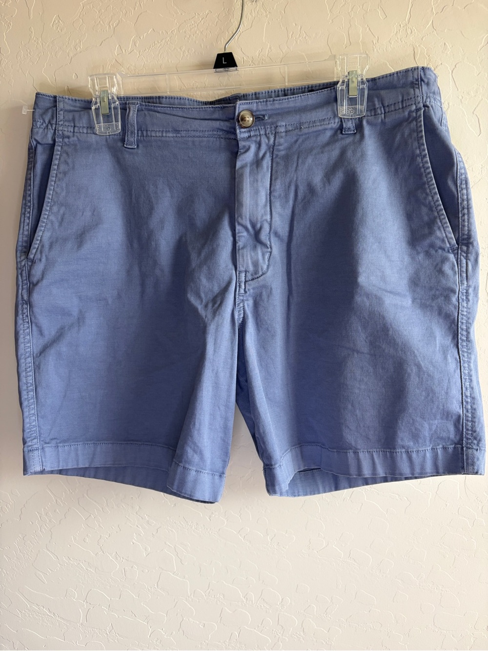 Vineyard Vines Light Blue Flat-Front Men's Shorts